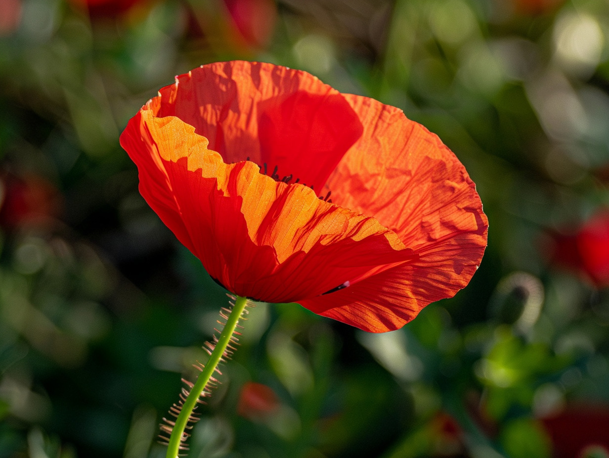 fleurs coquelicot