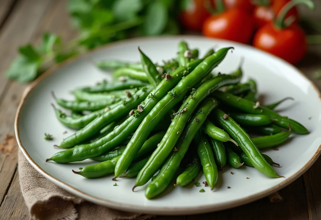 haricots verts  cocotte-minute